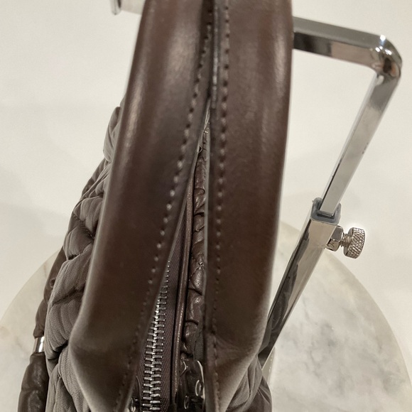 Moncler Brown Leather Made in Italy 2 Way Bag EUC - Picture 6 of 14